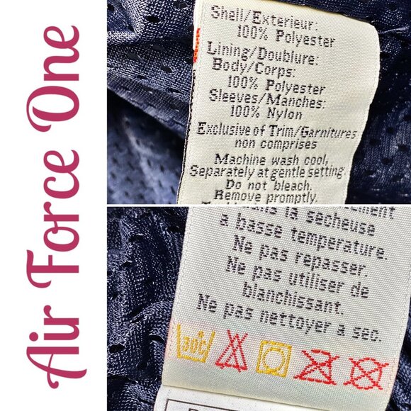 AIR FORCE ONE PRESIDENTIAL SEAL NORTH END VINTAGE 3-IN-1 JACKET HOODED PARKA, LG - Picture 14 of 15